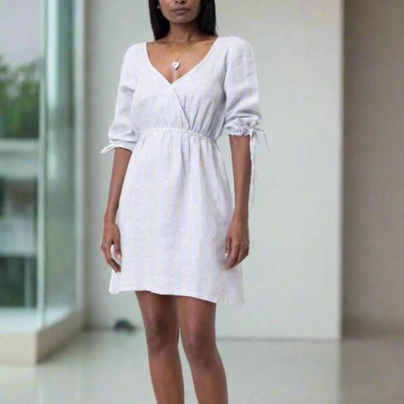 Reistor linen dress small NWT - Picture 3 of 6